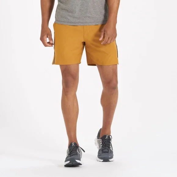 NWT ⛰ Vuori | Trail Short - Dark Golden - Picture 2 of 14